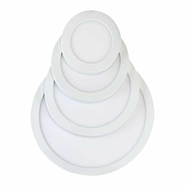 3 CCT SELECTABLE SLIM LED CEILING LUMINAIRE WITH MAGNETIC TRIMS