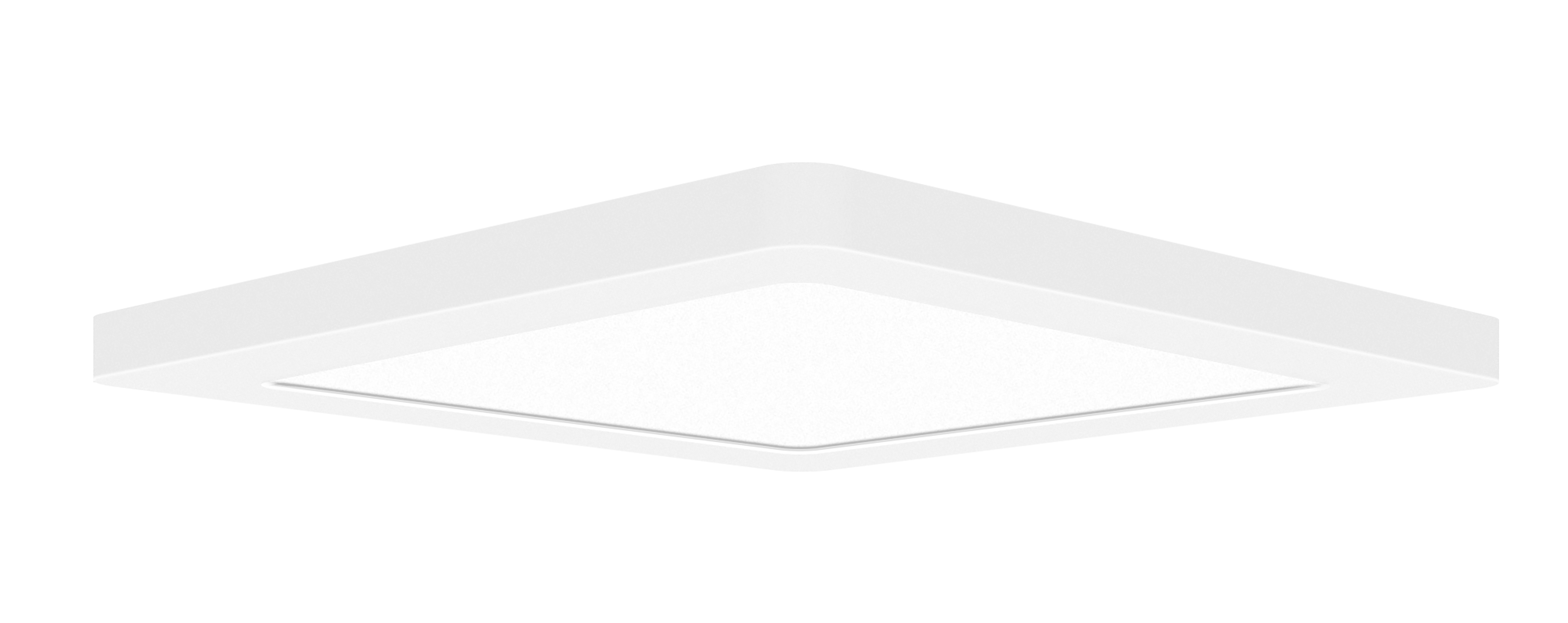 3 CCT SELECTABLE SLIM LED CEILING LUMINAIRE WITH MAGNETIC TRIMS