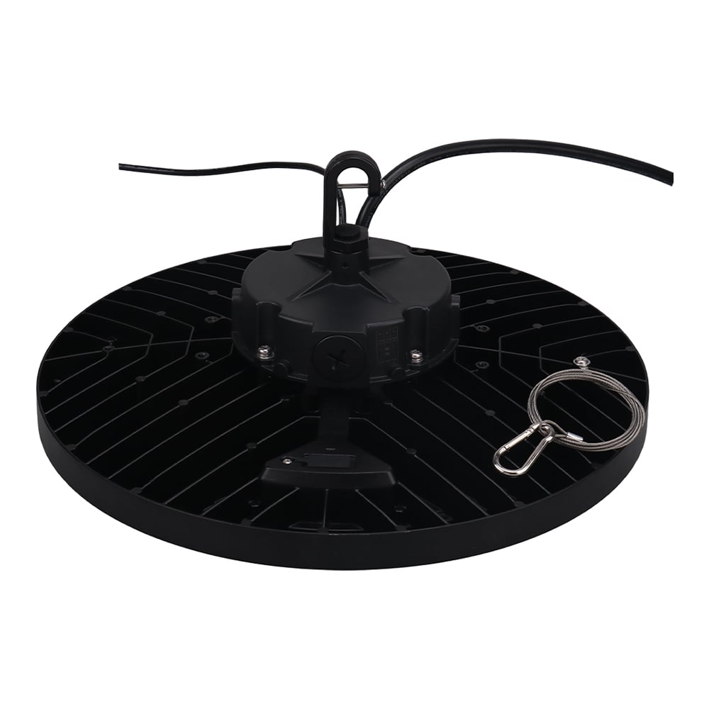 ROUND LED ECONOMICAL AND HIGH PERFORMING HIGH BAY WITH 3 CCT AND POWER SELECTABLE FEATURES