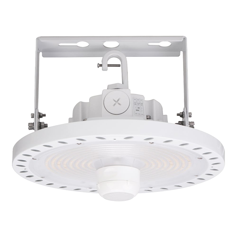 ROUND LED ECONOMICAL AND HIGH PERFORMING HIGH BAY WITH 3 CCT AND POWER SELECTABLE FEATURES