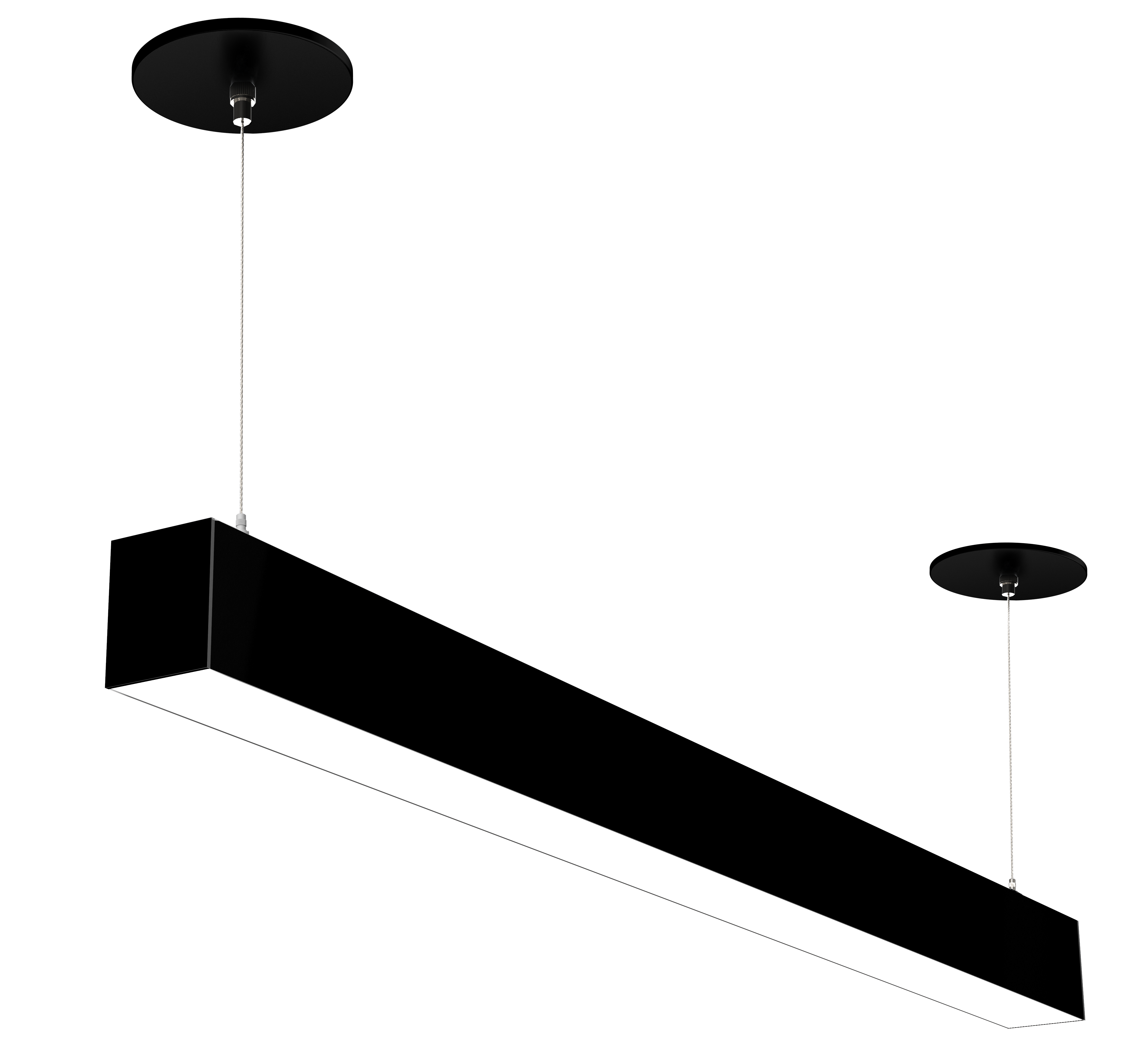 LED LINEAR 2’, 4' AND 8' SUSPENDED WITH 3 CCT SELECTABLE