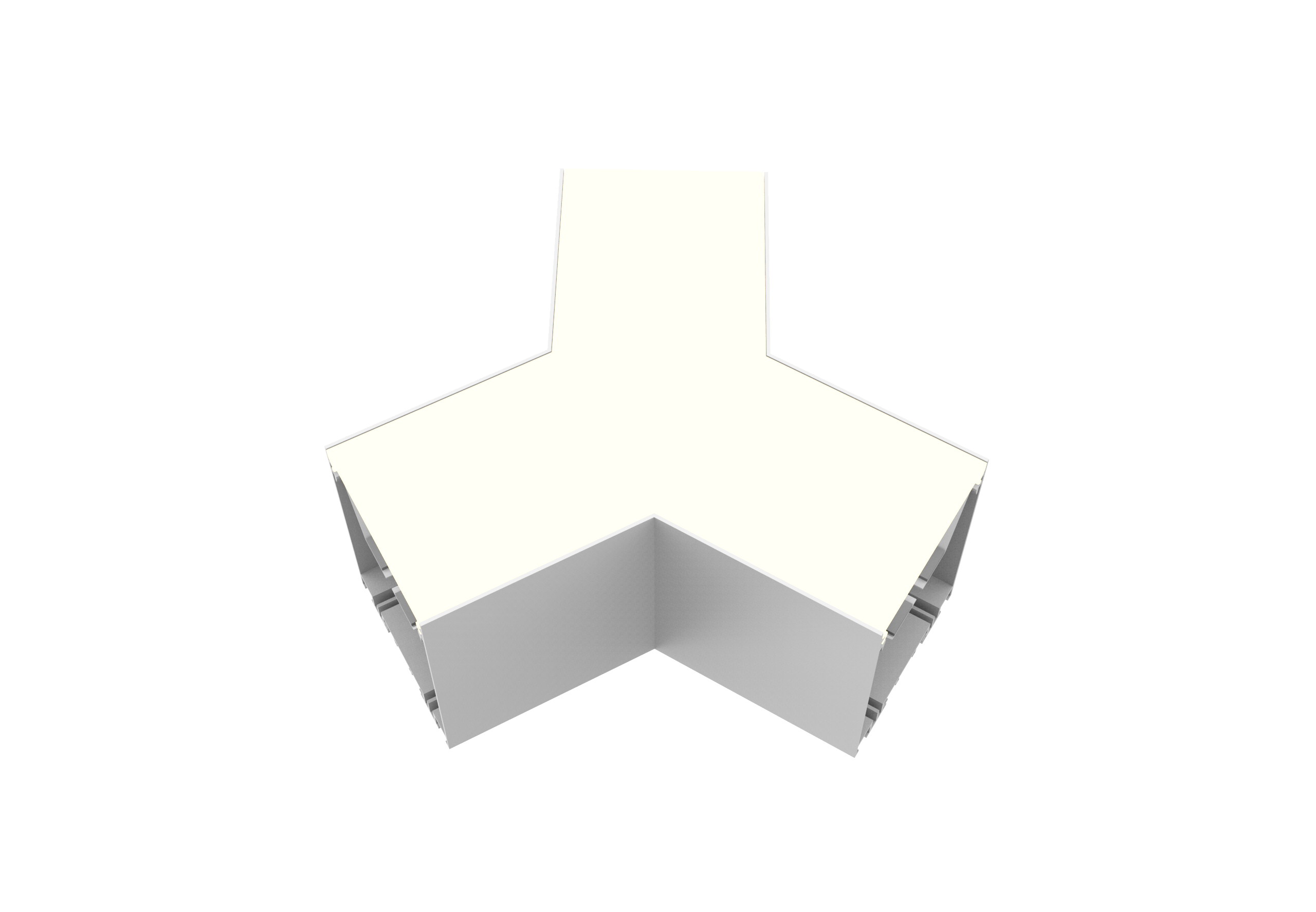 LED LINEAR 2’, 4' AND 8' SUSPENDED WITH 3 CCT SELECTABLE