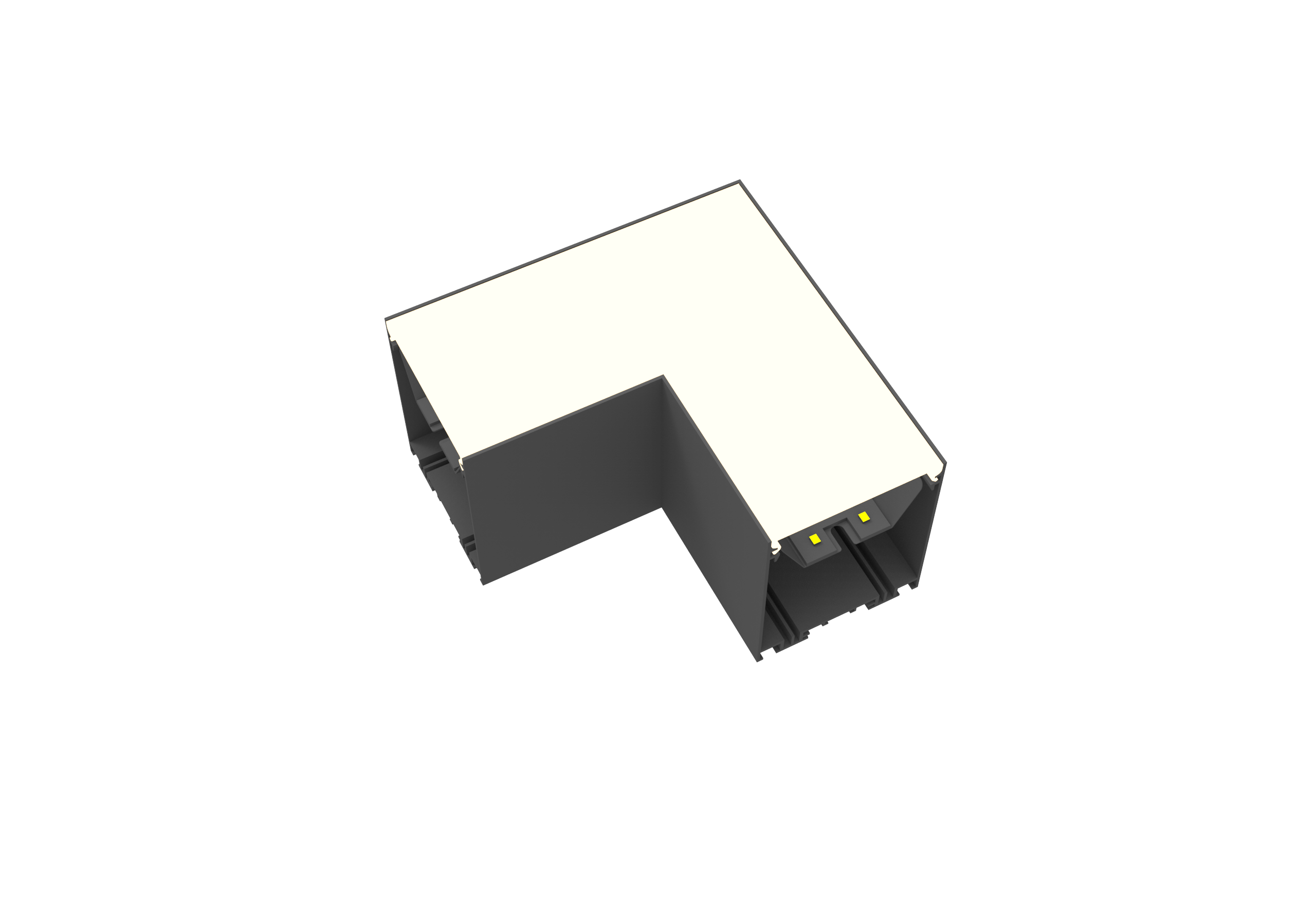 LED LINEAR 2’, 4' AND 8' SUSPENDED WITH 3 CCT SELECTABLE