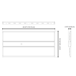 ECONOMICAL AND HIGH-PERFORMING LED LINEAR HIGH BAY LUMINAIRE WITH 3 CCT AND 3 POWER SELECTABLE FEATURES