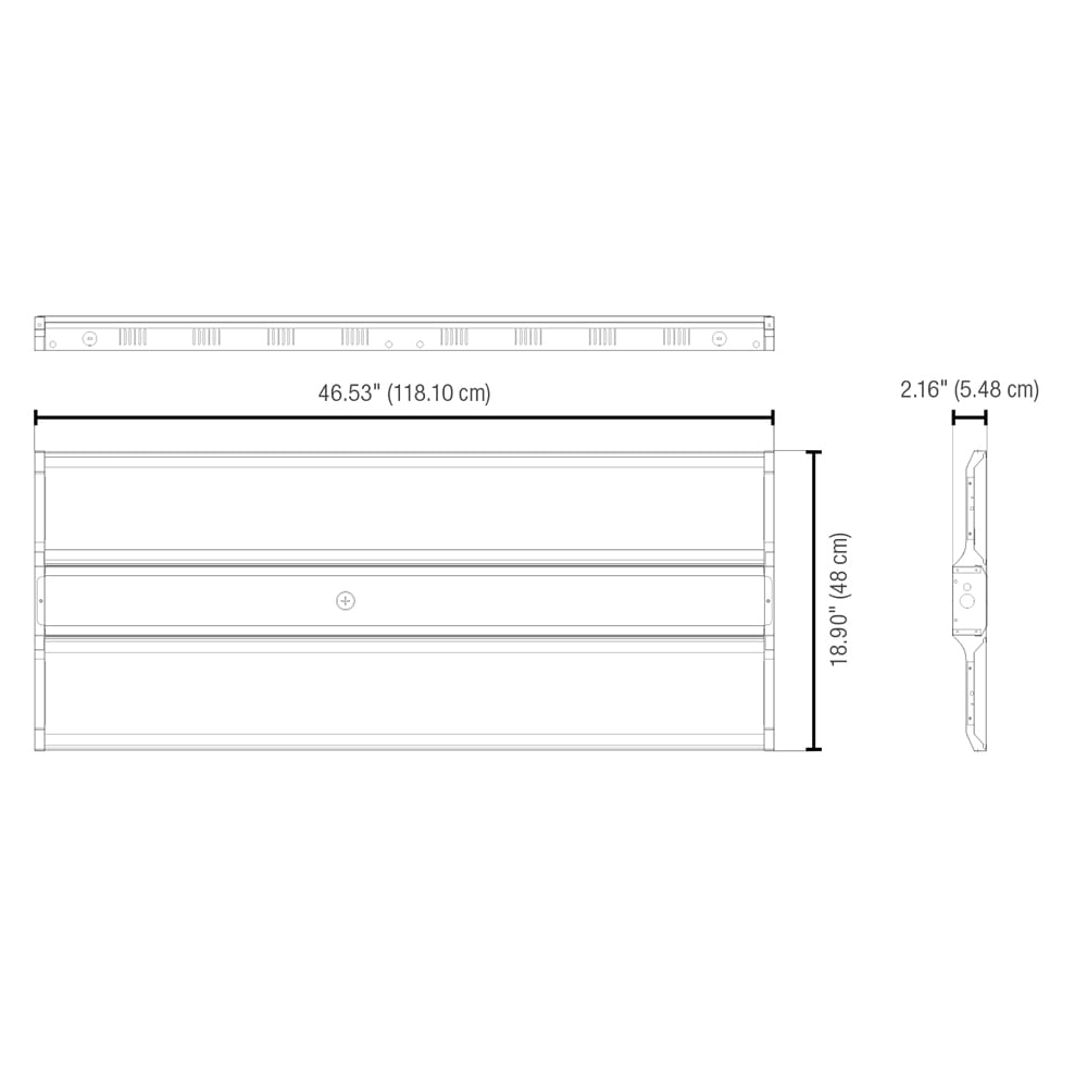 ECONOMICAL AND HIGH-PERFORMING LED LINEAR HIGH BAY LUMINAIRE WITH 3 CCT AND 3 POWER SELECTABLE FEATURES