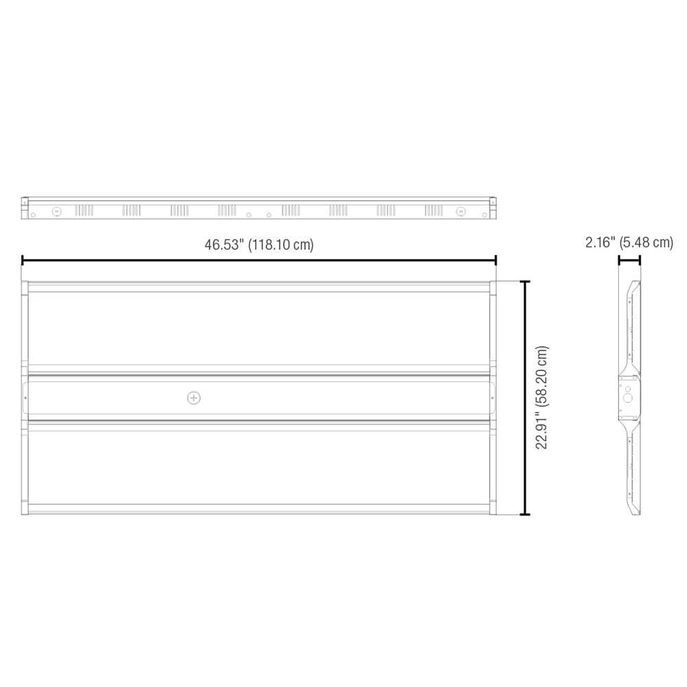 ECONOMICAL AND HIGH-PERFORMING LED LINEAR HIGH BAY LUMINAIRE WITH 3 CCT AND 3 POWER SELECTABLE FEATURES