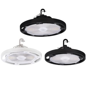 ROUND LED ECONOMICAL AND HIGH PERFORMING HIGH BAY WITH 3 CCT AND POWER SELECTABLE FEATURES