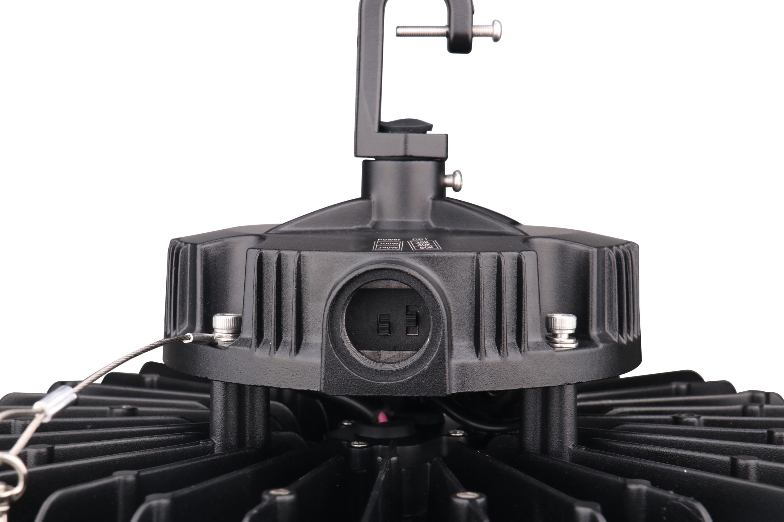 ROUND LED ECONOMICAL AND HIGH PERFORMING HIGH BAY WITH 3 CCT AND POWER SELECTABLE FEATURES