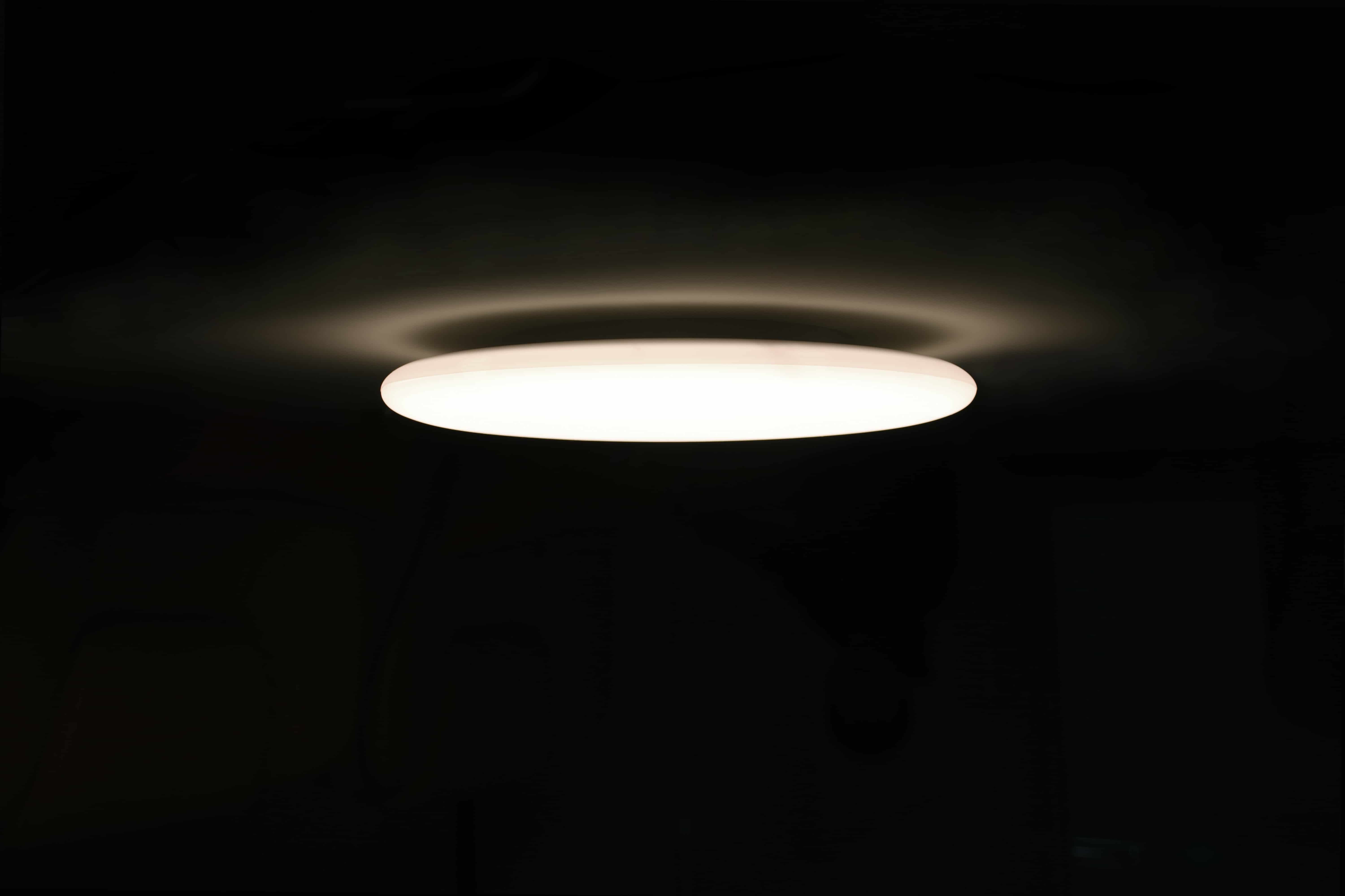 3 CCT SELECTABLE SLIM LED CEILING LUMINAIRE WITH UPLIGHT HALO