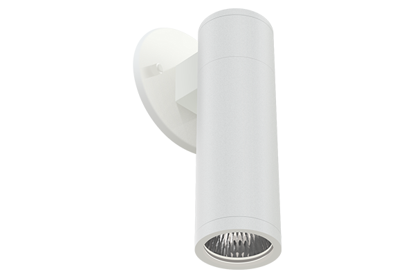 DOWNLIGHT OR UPLIGHT/DOWNLIGHT LED CYLINDER WITH 5 CCT SELECTABLE