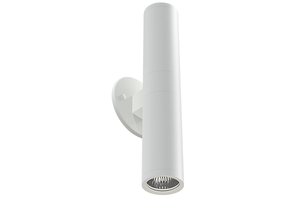 DOWNLIGHT OR UPLIGHT/DOWNLIGHT LED CYLINDER WITH 5 CCT SELECTABLE