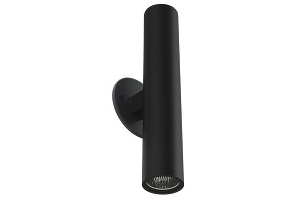 DOWNLIGHT OR UPLIGHT/DOWNLIGHT LED CYLINDER WITH 5 CCT SELECTABLE