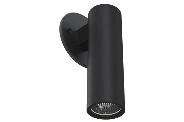 DOWNLIGHT OR UPLIGHT/DOWNLIGHT LED CYLINDER WITH 5 CCT SELECTABLE