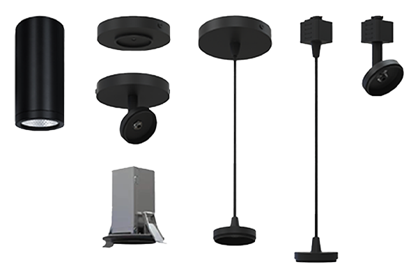 5 CCT SELECTABLE LED CYLINDER WITH 6 MOUNTING OPTIONS