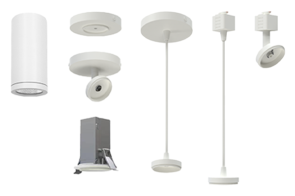 5 CCT SELECTABLE LED CYLINDER WITH 6 MOUNTING OPTIONS