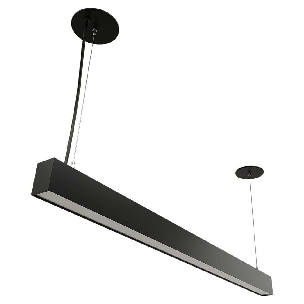 3 CCT AND 3 POWER SELECTABLE LED ARCHITECTURAL LINEAR SUSPENDED WITH DIRECT/INDIRECT LIGHT RATIO SELECTION
