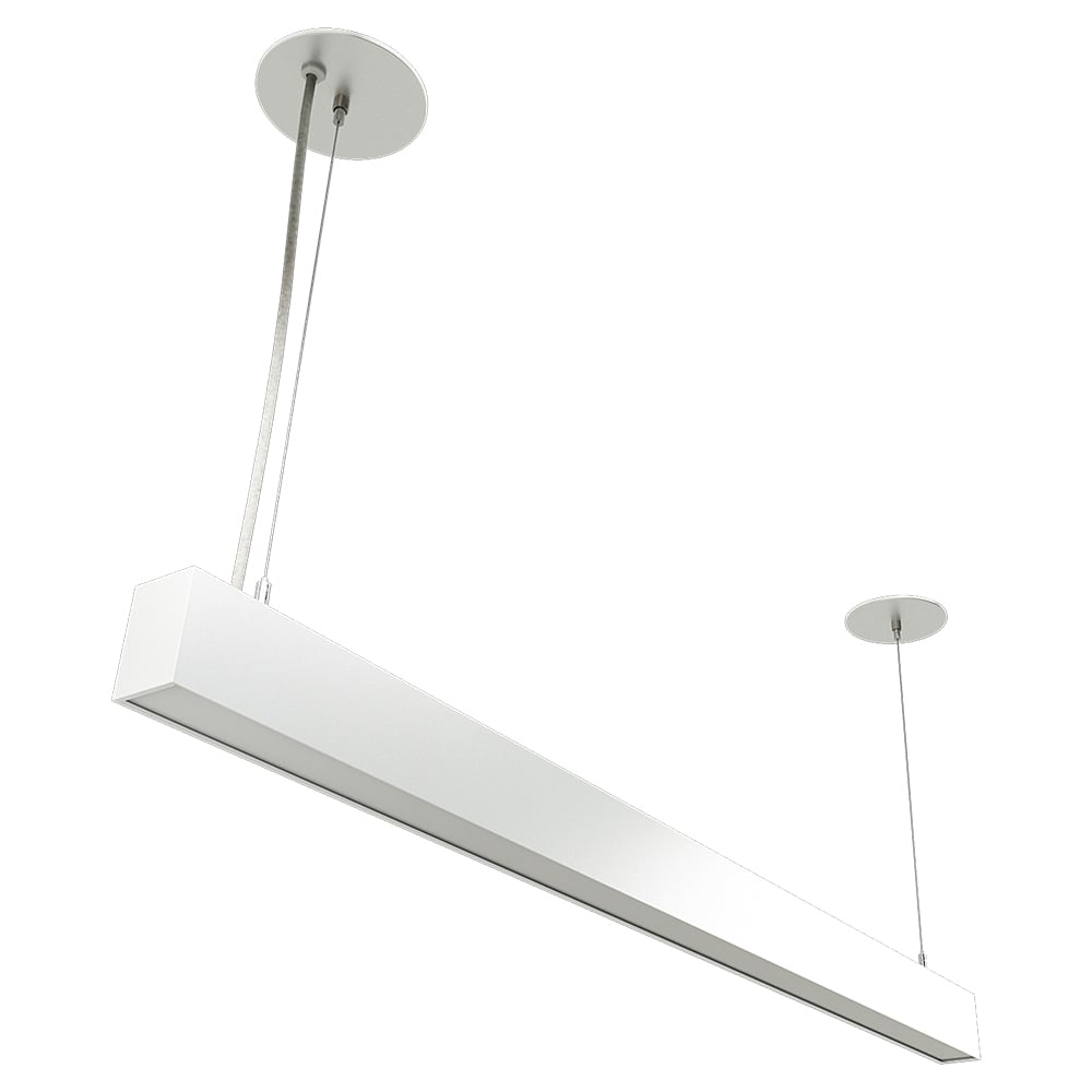 3 CCT AND 3 POWER SELECTABLE LED ARCHITECTURAL LINEAR SUSPENDED WITH DIRECT/INDIRECT LIGHT RATIO SELECTION