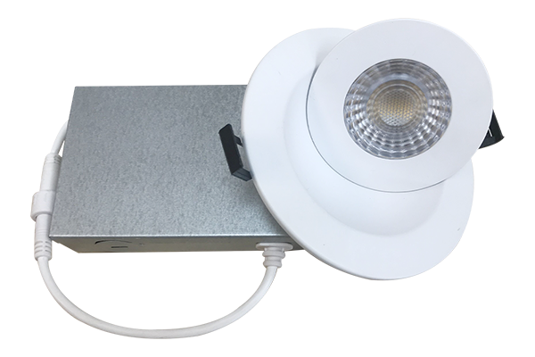 4 and 6'' directional downlight with 5 CCT Selectable
