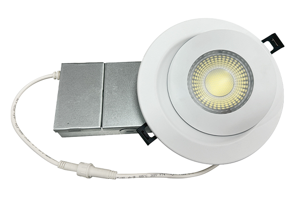 4 and 6'' directional downlight with 5 CCT Selectable