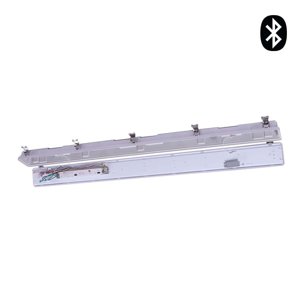 4' SLIM LED VAPOR TIGHT 3 CCT AND 3 POWER SELECTABLE, NEMA 4X, NSF