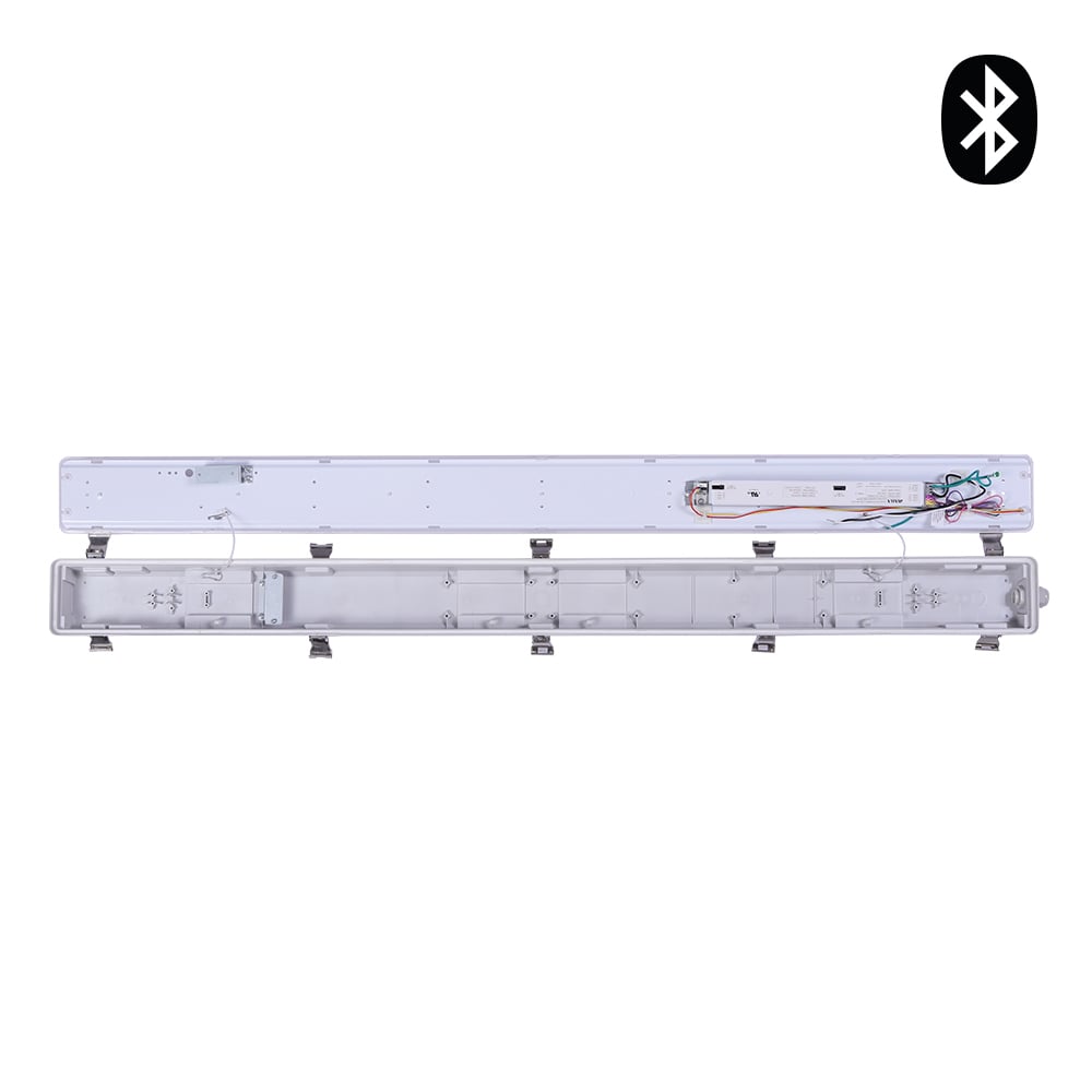 4' SLIM LED VAPOR TIGHT 3 CCT AND 3 POWER SELECTABLE, NEMA 4X, NSF